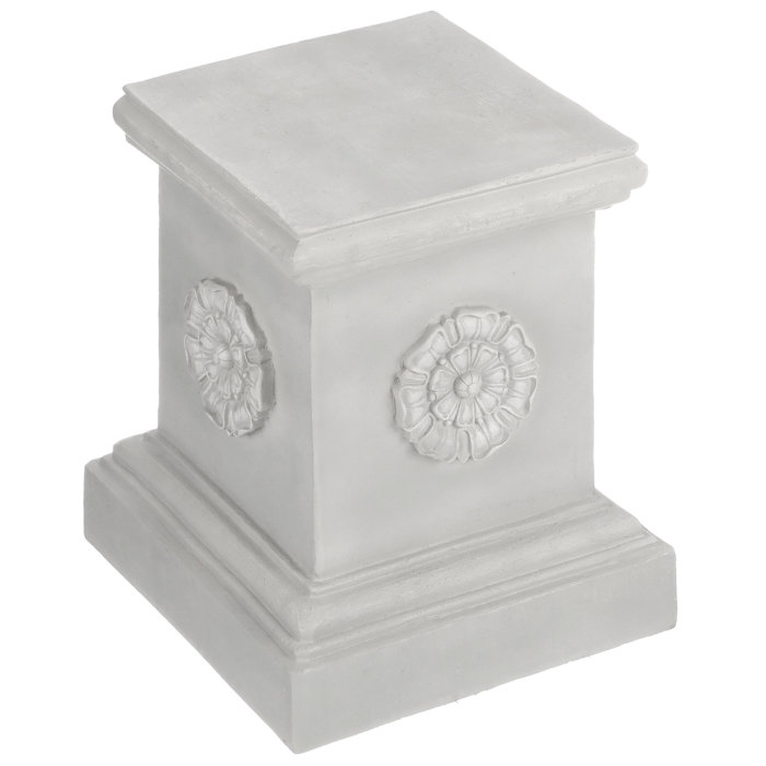 Design Toscano English Rosette Pedestal & Reviews Wayfair